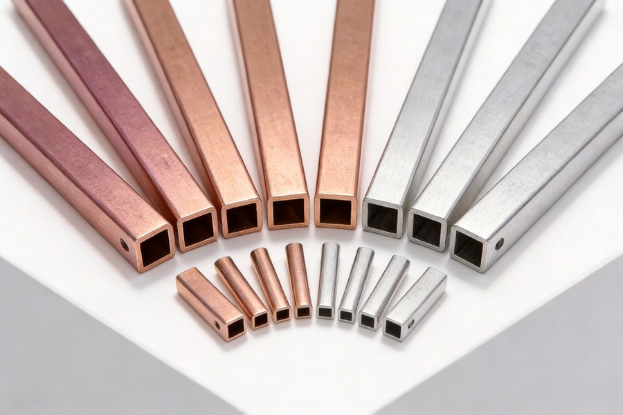 Precision Waveguide Copper/Aluminum Tubes